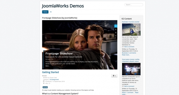 frontpage slideshow joomla 3 download